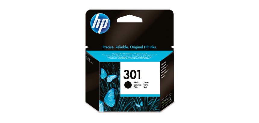 Cartuccia inchiostro HP originale 301 nero CH561EE