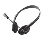 Cuffie stereo con microfono Trust 21665 nero per pc e laptop
