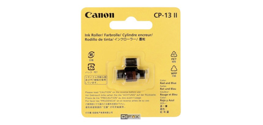 Nastro Canon CP-13 10 x 9 cm nero, magenta