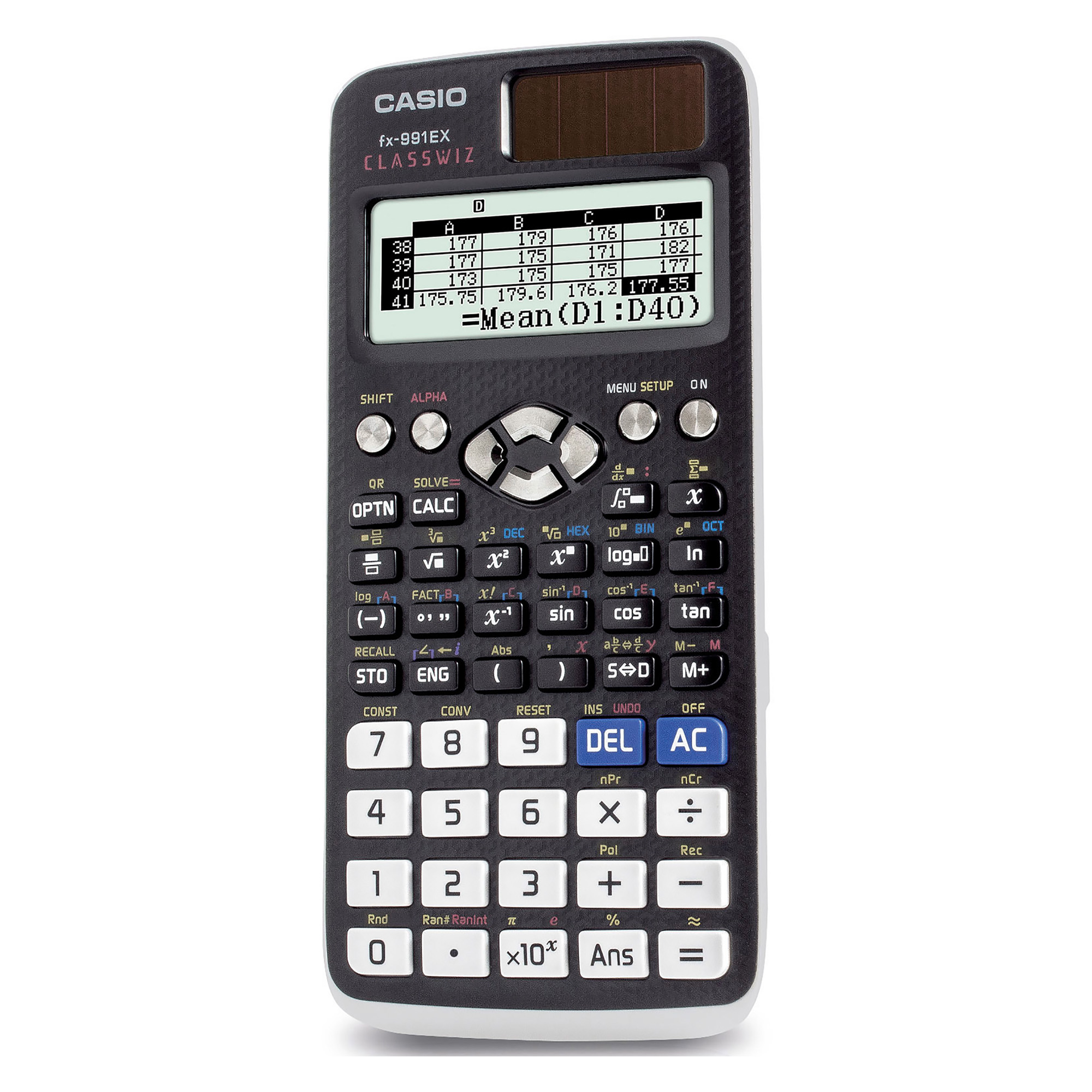 Calcolatrice scientifica Casio FX-991EX cifre nero su