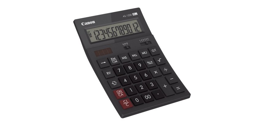 Calcolatrice da tavolo Canon AS-1200 Grigio scuro