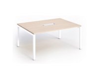Tavolo riunioni Artexport Bridge Rovere gambe in alluminio 1.600 x 1.200 mm