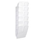 DURABLE Literature Display Flexiplus 6 A4 Transparent 24.7 x 10 x 74.5 cm