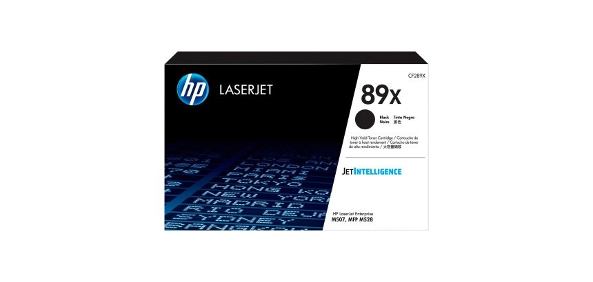 Toner HP originale 89X nero cf289x