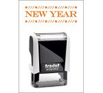 Timbro Trodat Printy 4910 "New Year" bianco