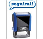 Timbro Trodat Printy 4910 "Seguimi" blu