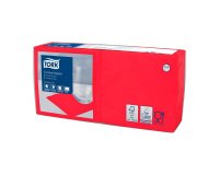 Tovaglioli Tork Cocktail Carta rosso 200 unità