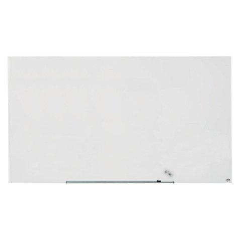 Nobo Impression Pro Wall Mountable Magnetic Whiteboard Glass 190 x 100 cm Brilliant White