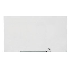 Lavagna magnetica in vetro Nobo bianco 190 x 100 cm