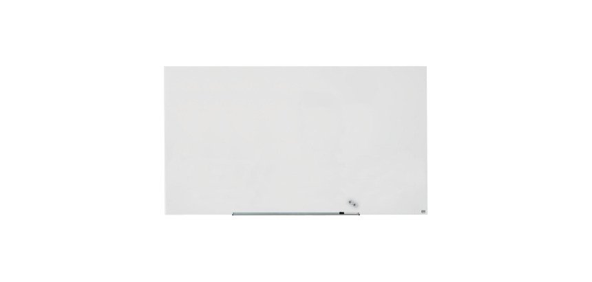 Lavagna magnetica in vetro Nobo bianco 190 x 100 cm