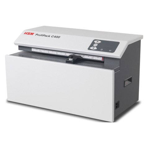 Macchina perfora cartoni HSM ProfiPack C400 Grigio chiaro, grigio ferro 610 (l) x 375 (P) x 395 (A) mm
