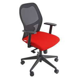 Sedia ergonomica Gemma rosso