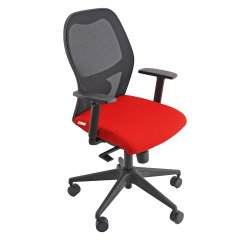 Sedia ergonomica Gemma rosso