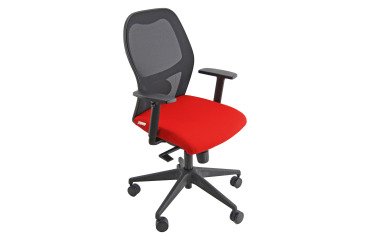 Sedia ergonomica Gemma rosso