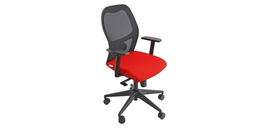 Sedia ergonomica Gemma rosso