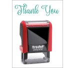 Timbro Trodat Printy 4910 "Thank you" rosso