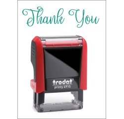 Timbro Trodat Printy 4910 "Thank you" rosso