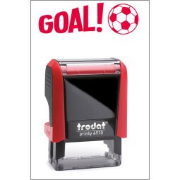 Timbro Trodat Printy 4910 "Goal" rosso