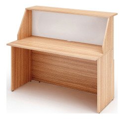 Bancone reception nece /bianco 1.400 x 600 x 1.170 mm