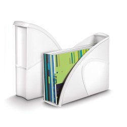 Portariviste CEP Gloss Bianco A4 polistirene 27 x 8,5 x 31 cm Documenti in formato A4