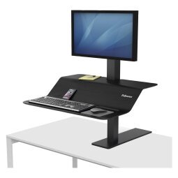 Sit-Stand Fellowes Lotus VE Single nero 736,6 x 723,9 x 1.079,5 mm