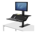 Fellowes Sit-Stand Workstation Lotus VE 8080101 Black