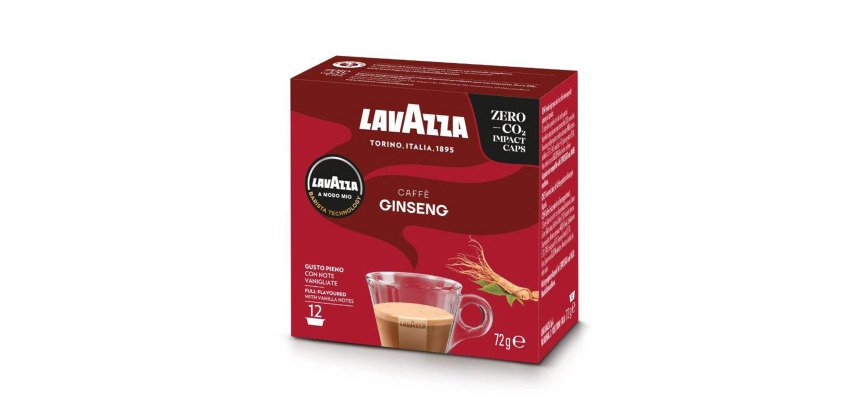Caffè in capsule Ginseng "A modo mio" Lavazza 12 unità