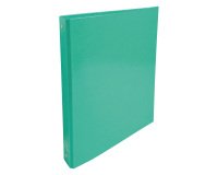 Raccoglitore ad anelli Exacompta 4 anelli cartoncino rigido plastificato A4 verde