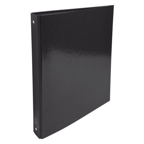 Confezione convenienza 5+5 Raccoglitore ad anelli Exacompta 4 anelli cartoncino rigido plastificato A4 nero