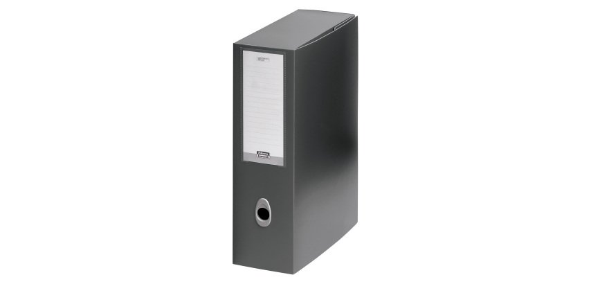 Speciale promozione composta da 15 Scatole in polipropilene Progetto Plus VIP Leonardi dorso 10 cm colore grigio di cui 2 in omaggio