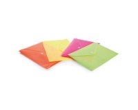 Fellowes envelop stud shocking file plastic A5 4 Pieces