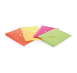 Fellowes envelop stud shocking file plastic A5 4 Pieces