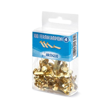 ARTIGLIO paper fastners n 4 1.5 cm 100 Pieces