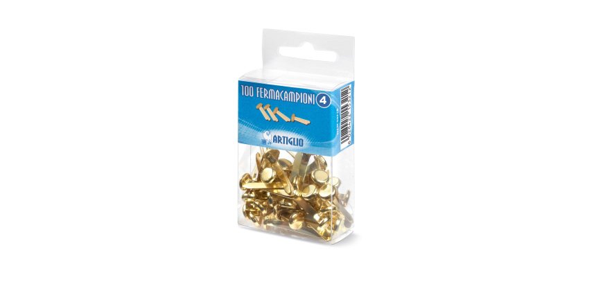 Fermacampioni ARTIGLIO Nr. 4 Assortiti 1,5 cm 100 unità