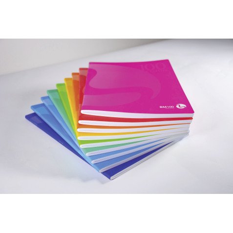 Quaderni BM Color Assortiti A righe senza perforazione A4 80 g/m² 12 unità da 20 fogli