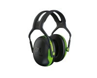 3M Ear Defenders X1A Foam, Plastic Black, Green