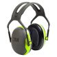 3M Ear Defenders X4A Foam, Plastic Yellow, Black