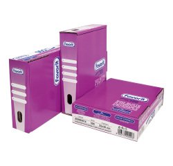 Buste a perforazione Universale Favorit LA500 Air 22 x 30 cm trasparente polipropilene finitura goffrata a buccia d'arancia spessore leggero 500 unità