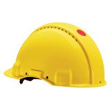 3M Safety Helmet Uvicator ABS One Size White