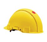 3M Safety Helmet Uvicator ABS One Size White