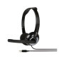 Cuffie con microfono Hamlet HHEADMJJ Jack 3.5mm