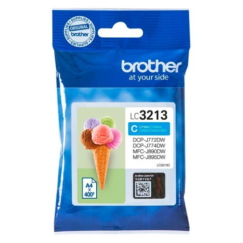 Cartuccia inchiostro Brother originale LC-3213C ciano