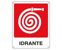 Cartelli Segnalatori Idrante 31 x 25 cm