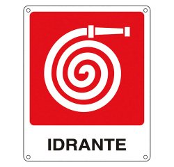 Cartelli Segnalatori Idrante 31 x 25 cm