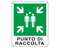 Cartelli Segnalatori Punto di raccolta 31 x 25 cm