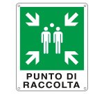 Cartelli Segnalatori Punto di raccolta 31 x 25 cm