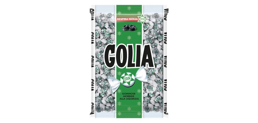 Caramelle Golia liquirizia buste da 1 kg