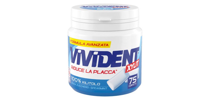 Chewing gum VIVIDENT 75 unità