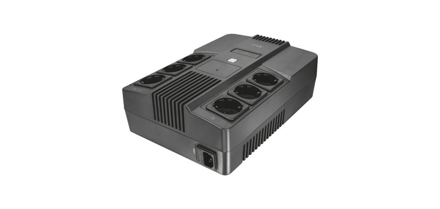 Gruppo di continuità Trust Maxxon 800VA 6 prese a parete nero