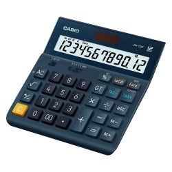 Casio DH-12ET Desktop Calculator 12 Digit LCD Display Blue